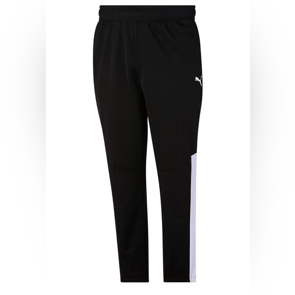 PUMA Men's Contrast Pant 2.0 Black White NEW with tag Size 3X